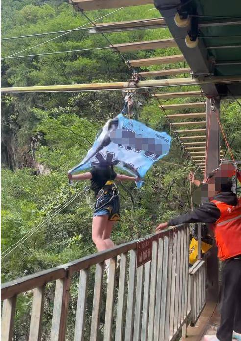 痛心！女子玩瀑布秋千身亡，网红打卡地瞬间变夺命场所，景区：停业整顿！